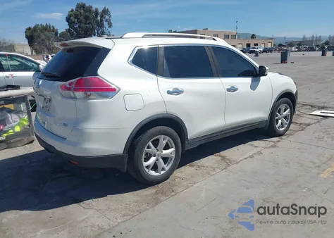 2016 Nissan Rogue Sv from USA, damaged, VIN KNMAT2MT0GP684433